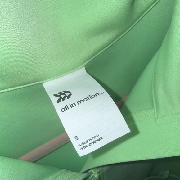 all in motion Mint Green Half-Zip Pullover Sweatshirt - Picture 3 of 3